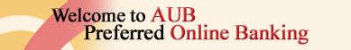 aub preferred online banking